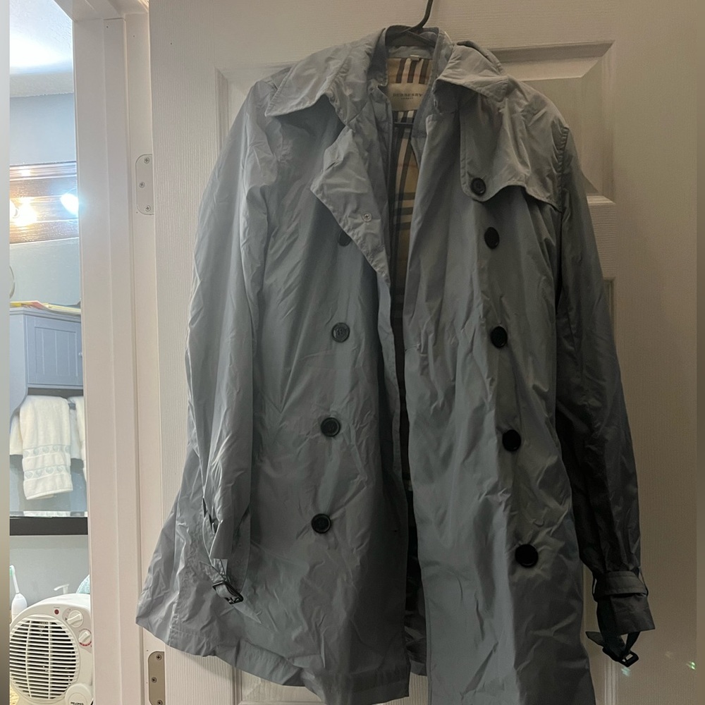 Burberry rain jacket